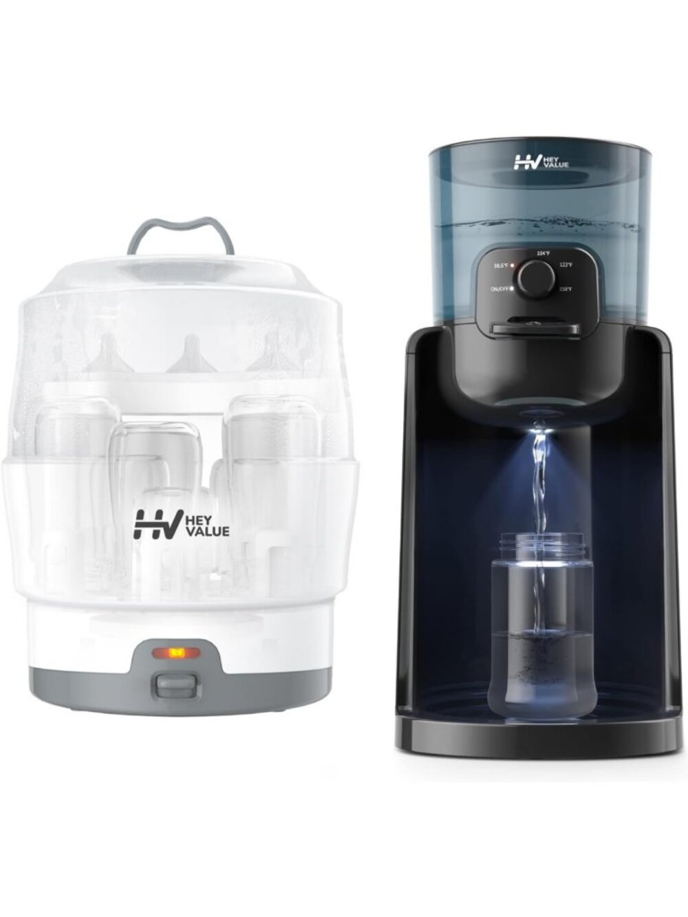 Multi-Function Bottle Sterilizer & Water Warmer for Baby - Fast & Efficient